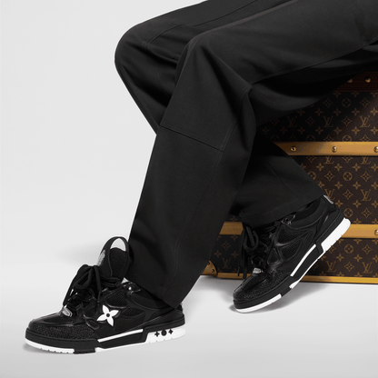 LV Skate Sneaker Gray/ Navy/ Black/ Brown