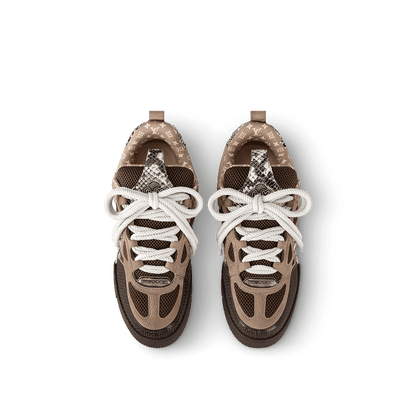 LV Skate Sneaker Gray/ Navy/ Black/ Brown