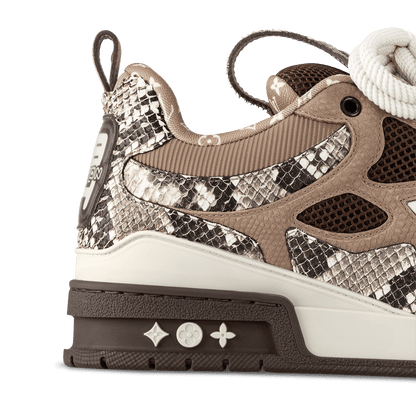 LV Skate Sneaker Gray/ Navy/ Black/ Brown