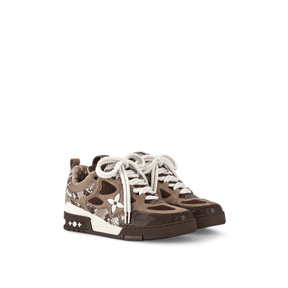 LV Skate Sneaker Gray/ Navy/ Black/ Brown