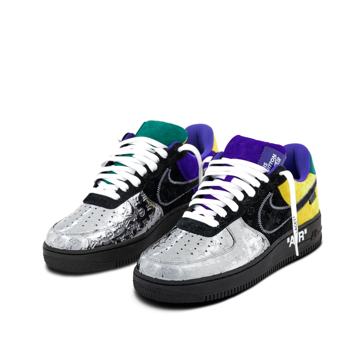 Louis Vuitton x Nike Air Force 1 ‘Chrome Toe’