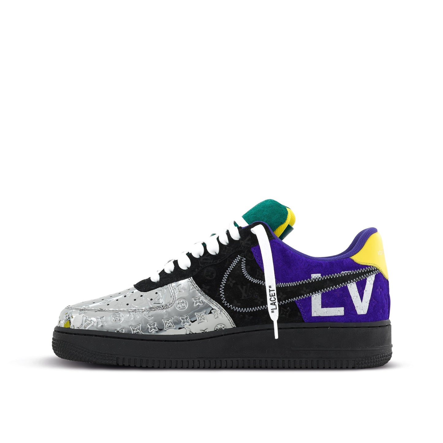 Louis Vuitton x Nike Air Force 1 ‘Chrome Toe’