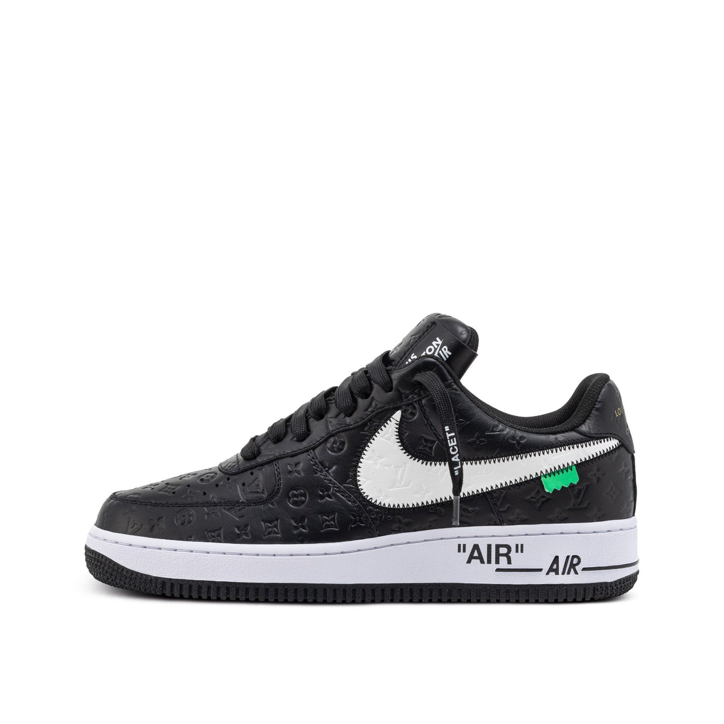 Louis Vuitton and Nike Air Force 1 Friends and Family Black