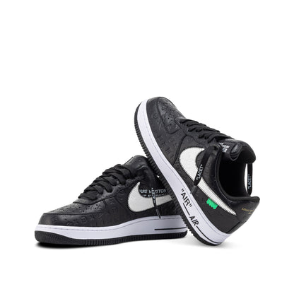 Louis Vuitton and Nike Air Force 1 Friends and Family Black