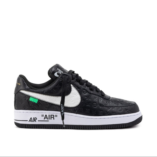 Louis Vuitton and Nike Air Force 1 Friends and Family Black