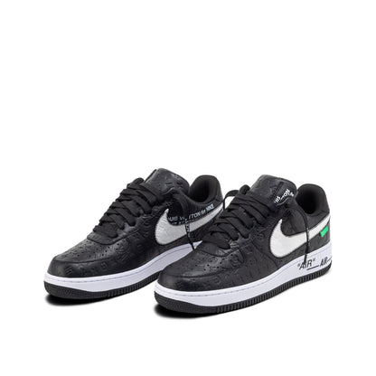 Louis Vuitton and Nike Air Force 1 Friends and Family Black