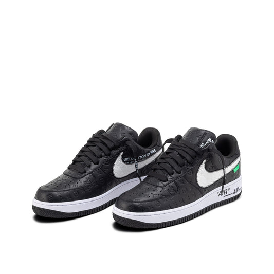 Louis Vuitton and Nike Air Force 1 Friends and Family Black