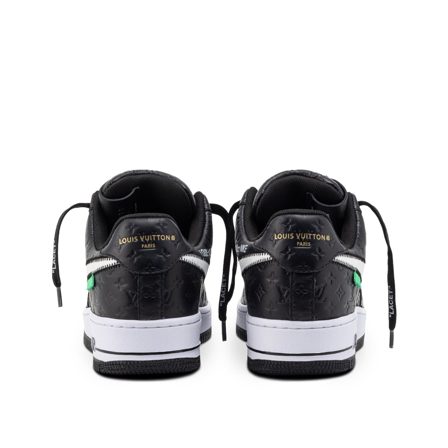 Louis Vuitton and Nike Air Force 1 Friends and Family Black