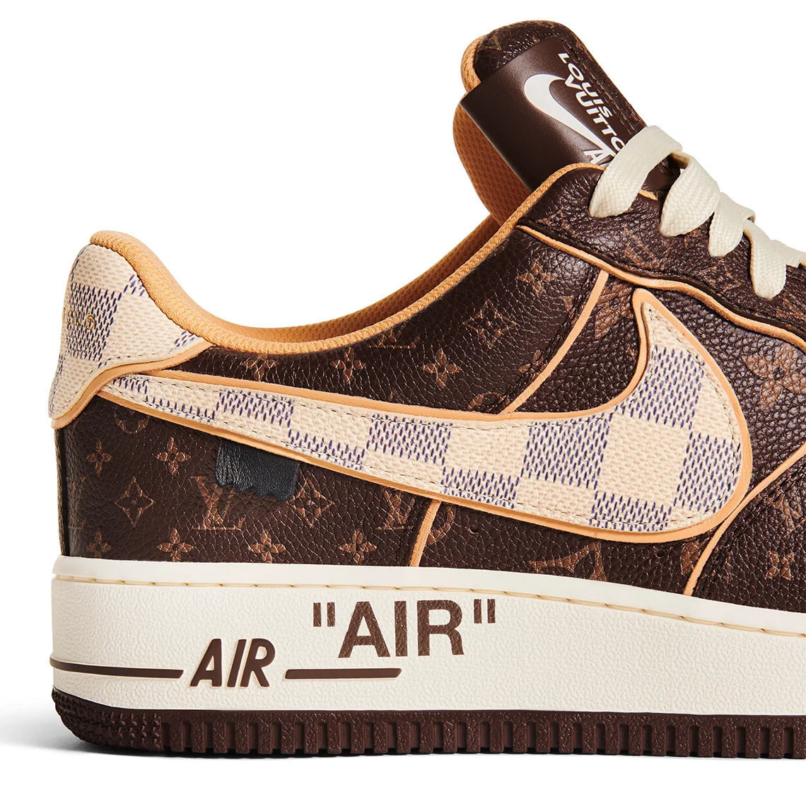 Louis Vuitton Nike Air Force 1 Monogram Brown