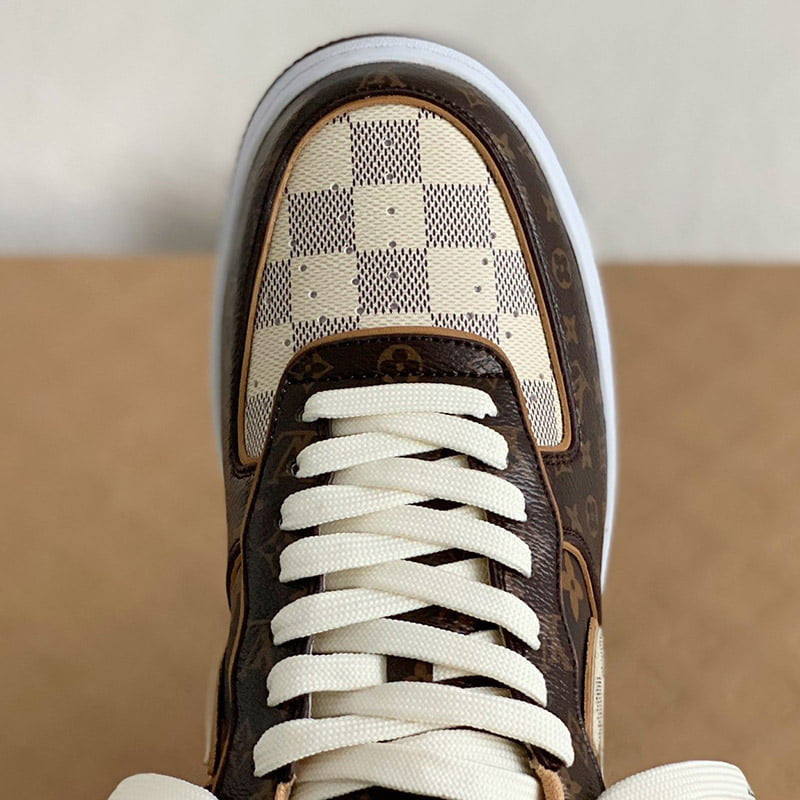 Louis Vuitton Nike Air Force 1 Monogram Brown