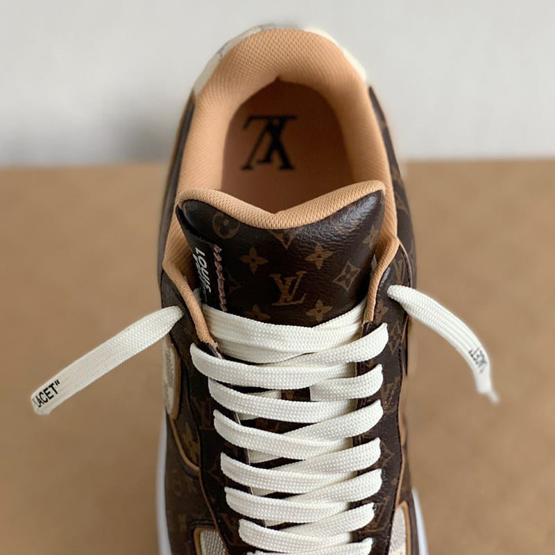 Louis Vuitton Nike Air Force 1 Monogram Brown