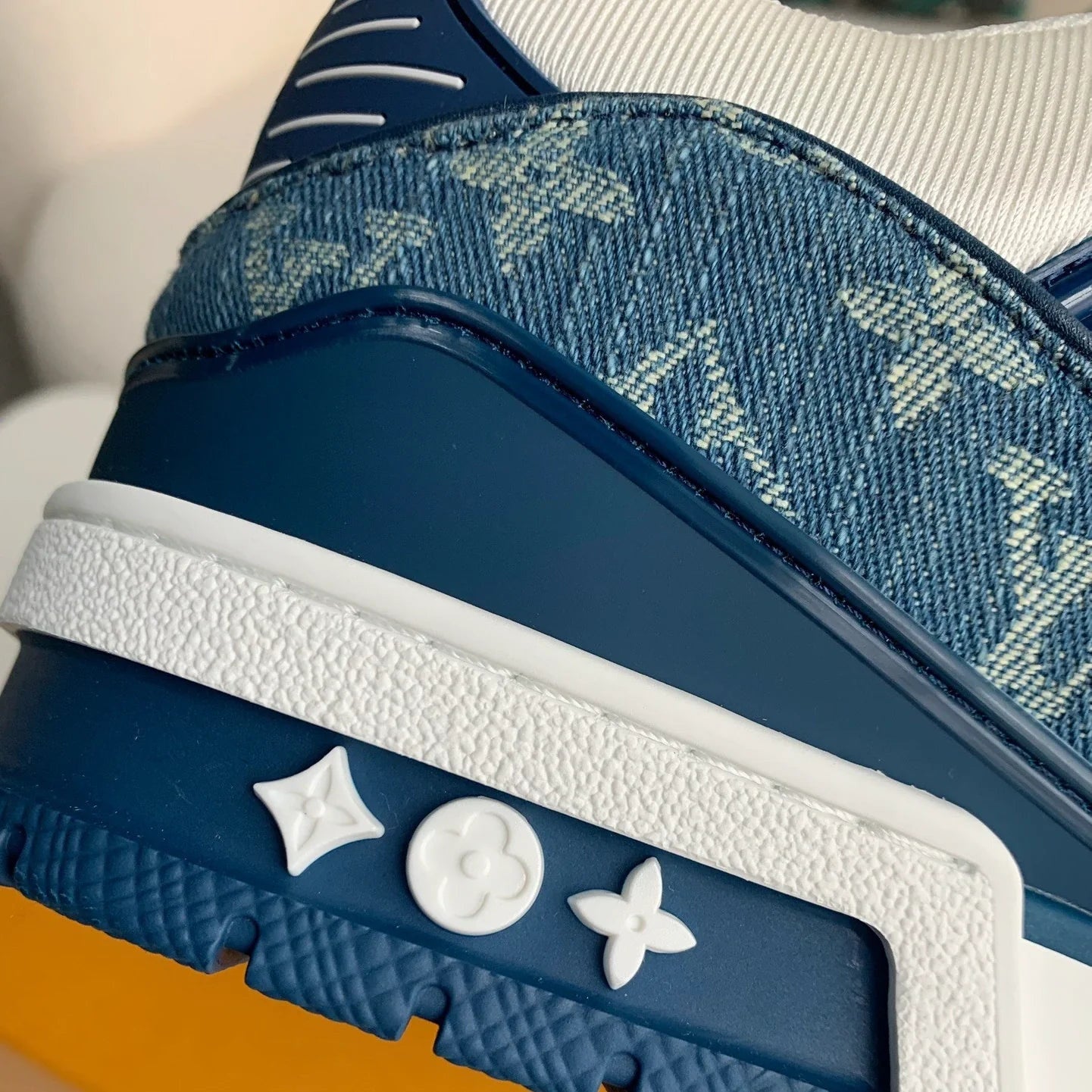 Louis Vuitton LV Trainer Sneaker Monogram Denim