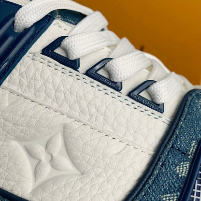 Louis Vuitton LV Trainer Sneaker Monogram Denim