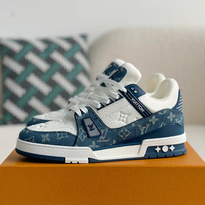 LV Trainer Sneaker ‘Denim Monogram Blue’