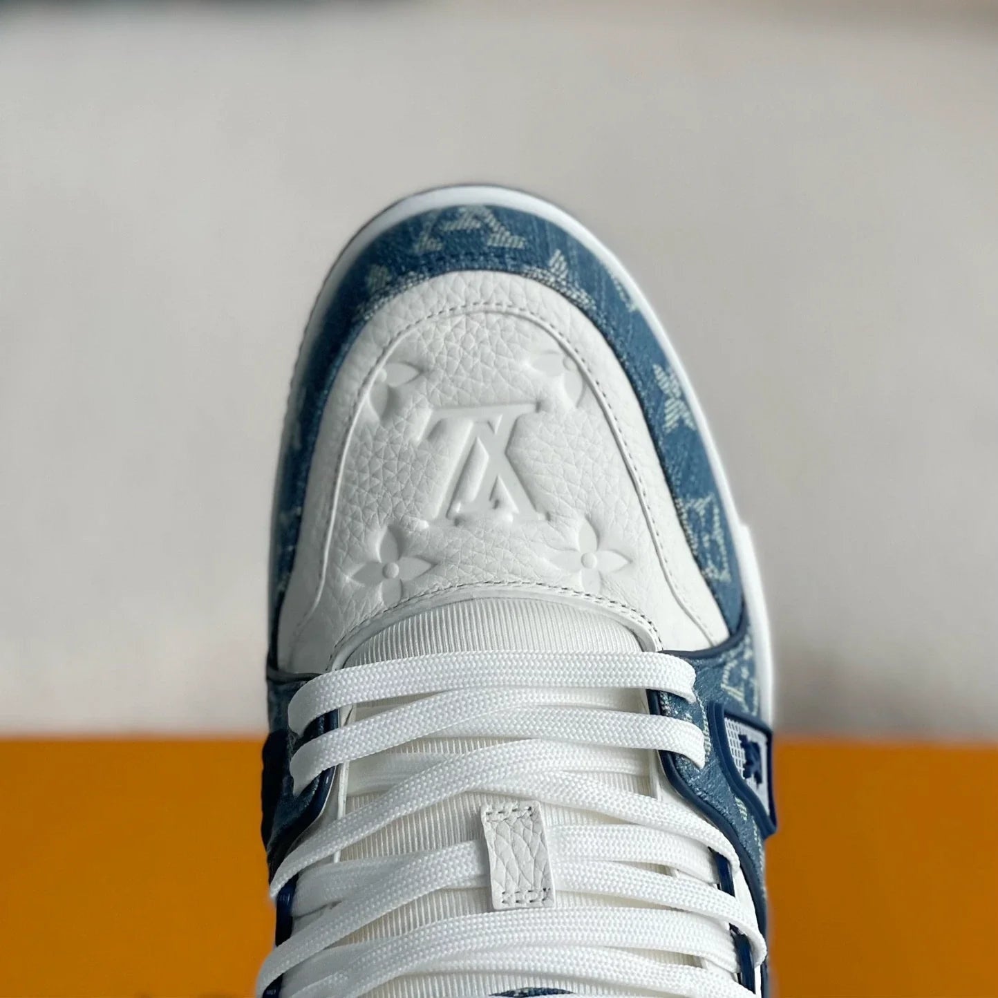 LV Trainer Sneaker ‘Denim Monogram Blue’