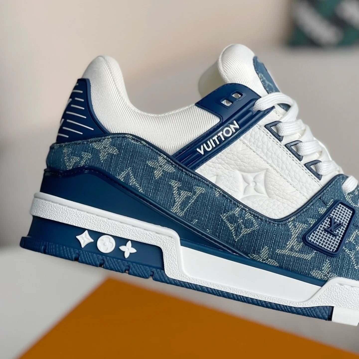 LV Trainer Sneaker ‘Denim Monogram Blue’
