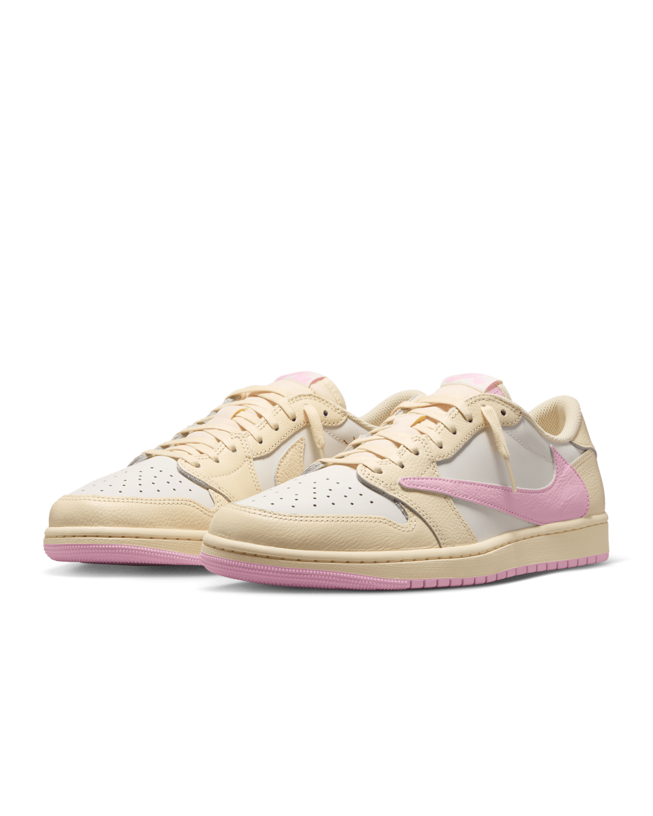 Jordan 1 Retro Low OG SP Travis Scott Shy Pink