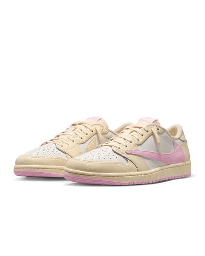 Jordan 1 Retro Low OG SP Travis Scott Shy Pink