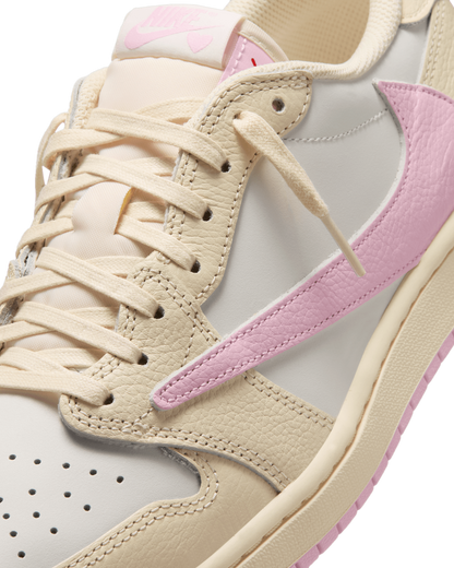 Jordan 1 Retro Low OG SP Travis Scott Shy Pink