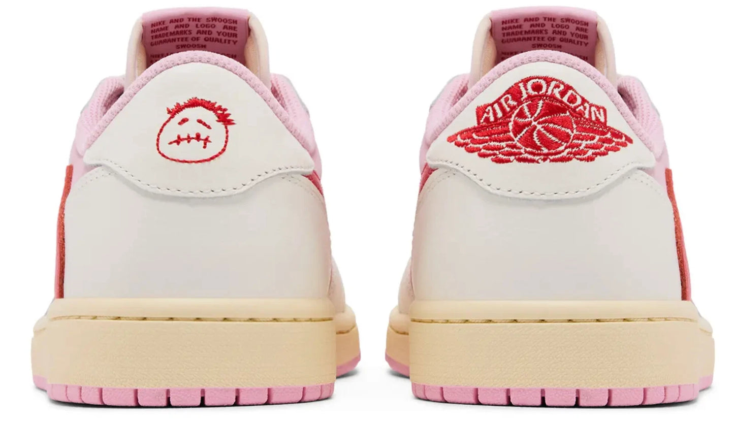 Jordan 1 Retro Low OG SP Travis Scott Sail Tropical Pink