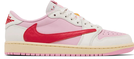 Jordan 1 Retro Low OG SP Travis Scott Sail Tropical Pink