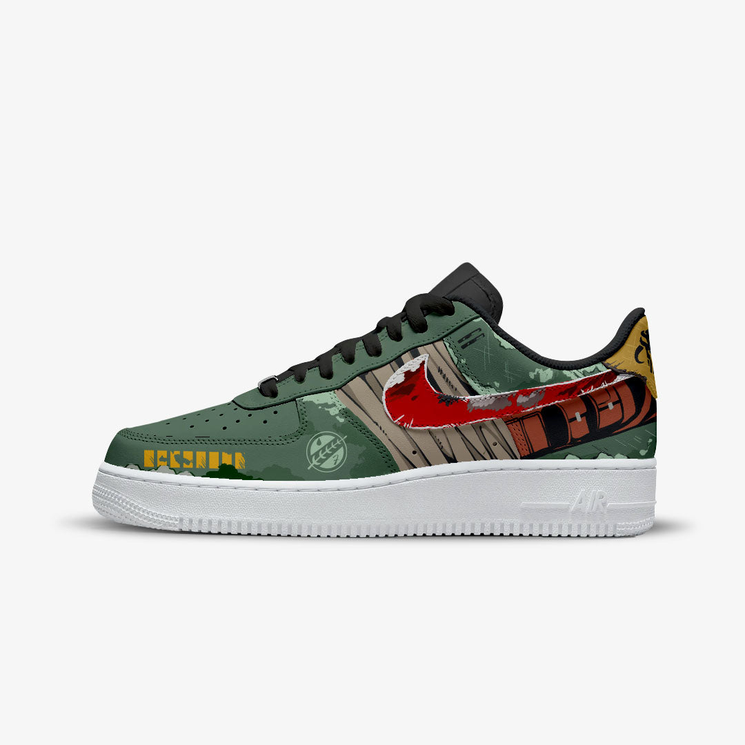 CUSTOM SNEKAERS PAINT STARWARS BOBA FETT